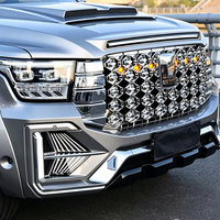 Calandre avant chromée de luxe pour GWM TANK 500 Hi4-T, style Hurricane, remplacement du kit carrosserie, grille de radiateur en maille