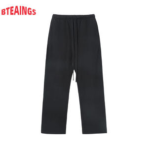 <span class=keywords><strong>Pantalon</strong></span> décontracté unisexe 2026 en velours 365g, <span class=keywords><strong>taille</strong></span> mi-haute, coupe ample, avec cordon de serrage et <span class=keywords><strong>taille</strong></span> élastique, jambe droite et large - Product Image 4