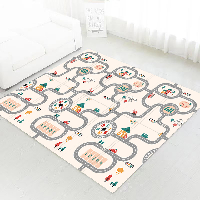 Foldable Folding Baby Play Crawling Mat XPE Foam for Kids