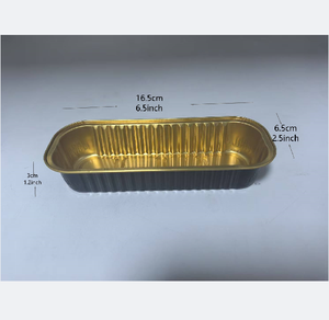 Mini Teglie Rettangolari in Alluminio con Coperchi, 100 pz/conf. - 200ml - Contenitori per Cupcake e Dolci - Product Image 4
