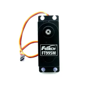 <span class=keywords><strong>Servo</strong></span> Motor sin Escobillas Feetech FT-<span class=keywords><strong>995</strong></span>-C001 de 70-150KG con Gran Torque, <span class=keywords><strong>Servo</strong></span> Impermeable con Engranajes Metálicos para Coche/Barco RC 1/5 - China Continental - Product Image 3