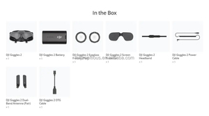 Para <span class=keywords><strong>DJI</strong></span> <span class=keywords><strong>Goggles</strong></span> 2 2,4 GHz/5,8 Ghz 1440x810 Soporte de latencia ultra baja DVR Compatible DJ I Unidad de aire digital Caddx Vista - Product Image 4