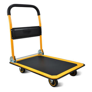 Carrello Elettrico a 4 Ruote per Carichi Pesanti, Piattaforma di <span class=keywords><strong>Trasporto</strong></span> <span class=keywords><strong>Elettrica</strong></span> per Merci - Product Image 1