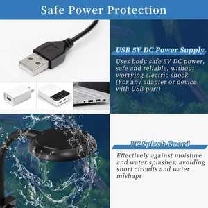 Lampe LED USB Mini pour Aquarium, Éclairage Transparent à Clipser pour Plantes Aquatiques, Vente en Gros - Product Image 3