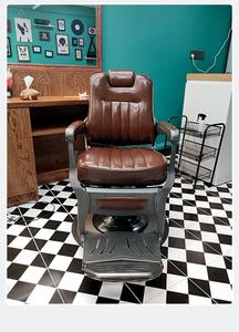 Silla de peluquero de <span class=keywords><strong>cocodrilo</strong></span> reclinable profesional antiguo clásico Vintage <span class=keywords><strong>cocodrilo</strong></span> EMPEROR Silla de peluquero patente <span class=keywords><strong>cocodrilo</strong></span> dorado - Product Image 5