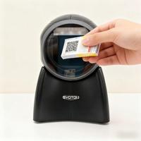 Lecteur de codes-barres 2D de bureau, interface USB/COM, Plug&Play, haute qualité, lecture de codes QR et 1D/2D, câble de 2 m en stock