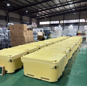 Conteneurs de transport isothermes 460L pour la pêche, la <span class=keywords><strong>chasse</strong></span>, les fruits de mer, les aquariums et les aliments – Glacière à vide isolée - Product Image 4