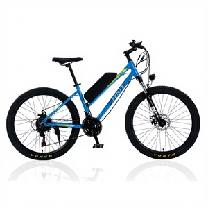 Vélo de montagne électrique en aluminium personnalisable de 26 pouces, vélo urbain unisexe, batterie au lithium sans balais, assistance au pédalage S - Product Image 3