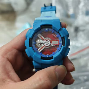 Nuevo Reloj de Diseño para Hombre, Unisex, Tendencia de Moda, Estilo G-Watch, Gran Venta, Rectangular, Silicona, Puntero, Movimiento Digital, 3BAR, Resistente al Agua - Product Image 2