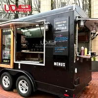 חדש עיצוב רחוב מכירה מזון קיוסק חם כלב Stand קרח קרם מזון משאית Gelato עגלת מנגל ויתורים קרוואן
