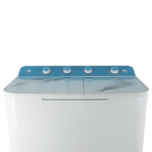 <span class=keywords><strong>Lavadora</strong></span> portátil 2 en 1 de doble bañera, secador de giro con lavado y giro de 9,8 <span class=keywords><strong>kg</strong></span>, capacidad de secado de <span class=keywords><strong>6</strong></span> <span class=keywords><strong>kg</strong></span> - Product Image 4