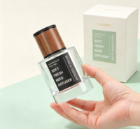 Bouteille en verre personnalisée pour diffuseur à bâtonnets avec bouchon à vis, en gros, pour diffuseur d'huiles essentielles
