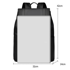 Custom Casual Usb Business <b>Backpack</b> <b>Waterproof</b> Fabric Large Capacity Multi-layer Geometric Pattern - Product Image 4