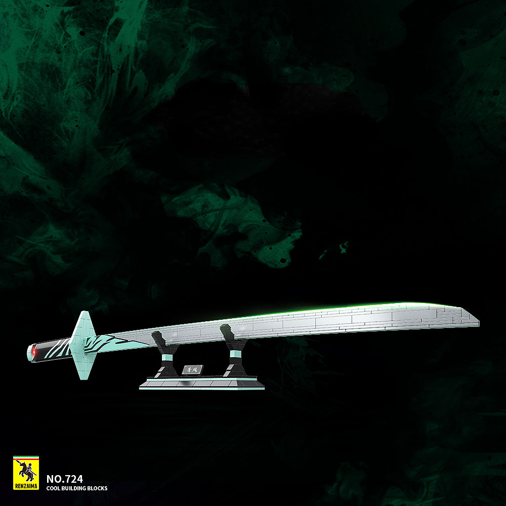 DK724アニメシザーセブングリーンフェニックスナイフブレード