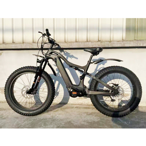 Vélo électrique Gonped avec cadre en carbone, frein à disque hydraulique, 1000w, suspension intégrale, moteur central Bafang M620 - Product Image 2