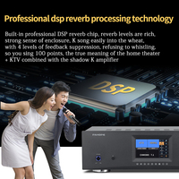 Receptor AV PAHOPE MK-8000 7.1 Canales, 8K 3D Dolby DTS HD, Amplificador de Karaoke para Cine en Casa de 8 Canales, Venta al Por Mayor de Fábrica OEM