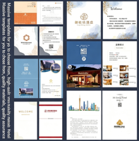 Cartes de bienvenue personnalisées pour hôtels, notes de rappel chaleureuses pour l'enregistrement des chambres d'hôtes, cartes en papier spécial, cartes de vœux manuscrites avec logo B&B pour chambre