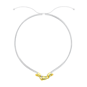 Fashion <b>String</b> <b>Bracelet</b> Floral Pattern Gold Clasp Sustainable Resistant 316L Stainless Steel PVD Plated - Product Image 2