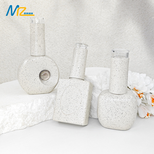 Botella de Vidrio de 15 ml para Esmalte de Uñas en Gel, Estilo Paja de Trigo, Personalizable, Botella Vacía para Esmalte de Uñas - Product Image 3