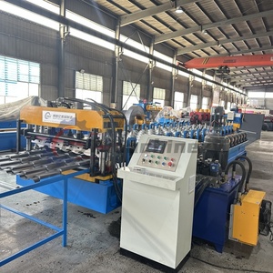 Boshiyi dễ dàng hoạt động tráng men ngói cuộn tạo thành máy kim loại lợp ngói với bánh răng mang động cơ bơm thành phần cốt lõi - Product Image 2