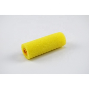 Recambio <span class=keywords><strong>de</strong></span> rodillo <span class=keywords><strong>de</strong></span> pintura <span class=keywords><strong>de</strong></span> <span class=keywords><strong>esponja</strong></span> amarilla Mini <span class=keywords><strong>de</strong></span> 4 pulgadas - Product Image 2