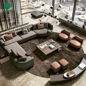 أريكة منزلية مستديرة عالية الجودة من Moontree أريكة مريحة لغرفة المعيشة - Product Image 5