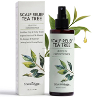 Spray revitalisant sans rinçage à l'arbre à thé pour cheveux secs, antipelliculaire, anti-démangeaisons, hydratant, démêlant et nourrissant – Marque privée