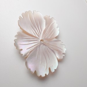 แฟนซีแฟชั่นสีชมพูซับ F235 14-45มิลลิเมตรรูปดอกไม้ธรรมชาติแกะสลักกึ่งสำเร็จรูปพลอยหลวมสำหรับการออกแบบ - Product Image 2