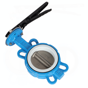 Kẹp điện loại Van bướm xử lý DN6-DN100 Kiểm soát nước dầu khí kỹ thuật chuyển đổi cho đường ống điều khiển nước bằng tay - Product Image 1