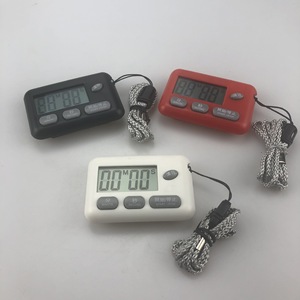 Bk Digital Kitchen Timer 60 Min Lcd Display With Lanyard For Coffee Brewing And Cooking Reminder - Product Image 1
