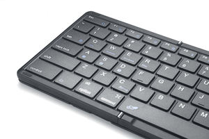 Clavier Bluetooth rétroéclairé pliable, clavier intelligent sans fil pliable pour téléviseur, clavier de poche pliable avec souris - Product Image 4