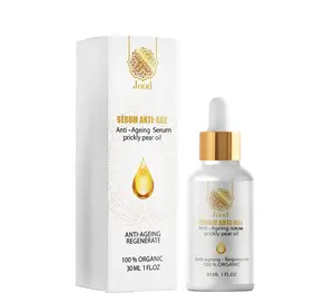 Jood OEM Private Label Organic Vegan Whitening Age-Defying Wrinkle Moisturizing Multifunctional PRICKLY PEAR SEED OIL Certified