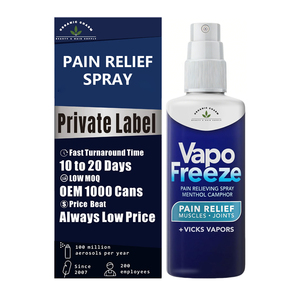 Semprotan pereda nyeri mentol dengan formula penetrasi Untuk nyeri otot sendi punggung, arthritis keseleo & memar Peredaan cepat - Product Image 1