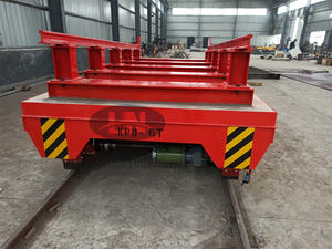 ราวเหล็ก CE + ISO 6ตันรถเข็นขนย้ายไฟฟ้าขับเคลื่อนรางหนักได้รับการรับรองจาก CE + ISO ใหม่สำหรับโรงงานผลิต - Product Image 5