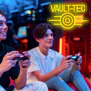 <span class=keywords><strong>Vault</strong></span>-<span class=keywords><strong>TEC</strong></span> USB powered chơi game Neon dấu hiệu người đàn ông hang động tường trang trí cho phòng ngủ nơi trú ẩn Gamer neon ánh sáng Acrylic đèn cơ thể - Product Image 4