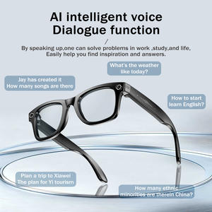 Lunettes intelligentes Hot W610 avec caméra vidéo 8MP 4K, lunettes de soleil Wi-Fi, enregistrement audio, traduction simultanée par IA, double microphone, réduction du bruit - Product Image 4