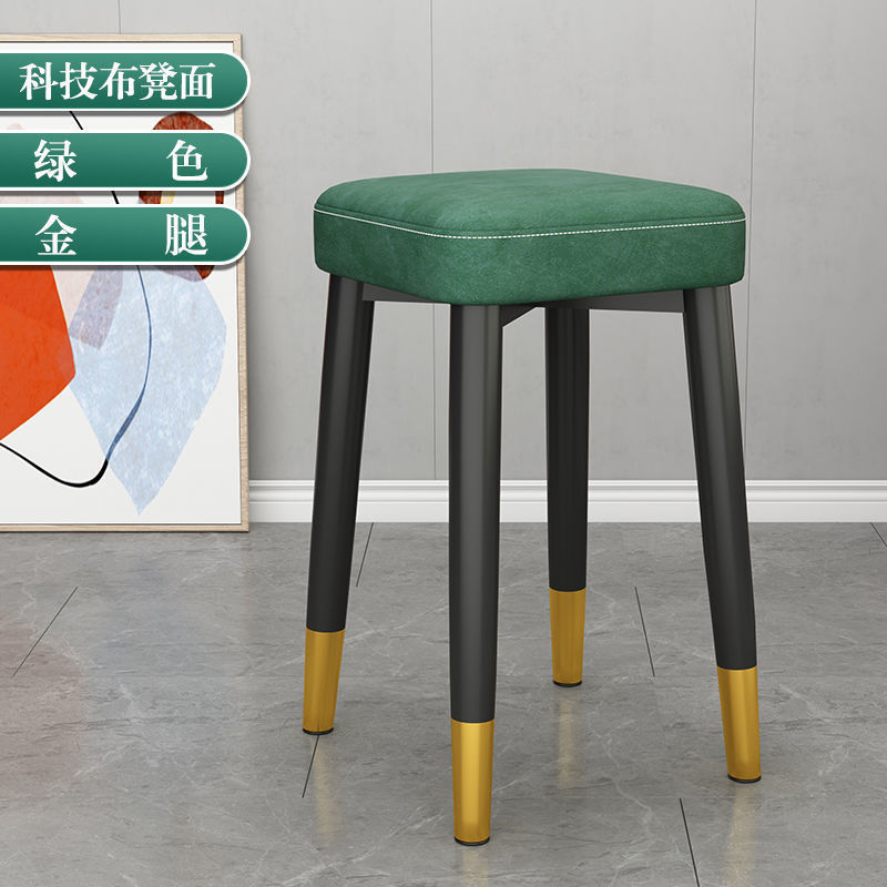 Latex version (thickened black and gold legs) Green technical fabric