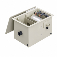 Filtre à tambour rotatif combiné 5-30m3/H pour bassin à koïs, système de filtration RAS pour bassin de jardin, aquaculture, ferme piscicole, biofiltration
