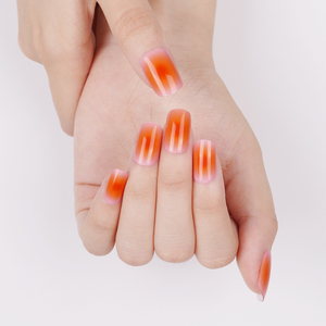 Huizi biểu tượng tùy chỉnh 3D bán chữ<span class=keywords><strong>a</strong></span> khỏi UV Gel Nail Strips 20 nhãn dán giấy đánh bóng Dải móng tay - Product Image 6