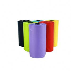 Custom Printed Eco-Friendly Green Black Pink Plastic Pet Poop <b>Bags</b> for <b>Dogs</b> - Product Image 3