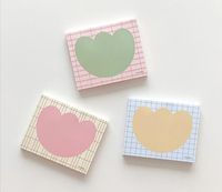 2025 blocs-notes colorés promotionnels en gros forme de Logo personnalisé blocs-notes autocollants mignon Kawaii ensemble de notes autocollantes