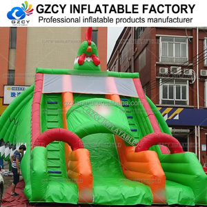 GZCY Grand <span class=keywords><strong>toboggan</strong></span> gonflable commercial à usage intensif, en PVC, portable, Guangdong - Product Image 6