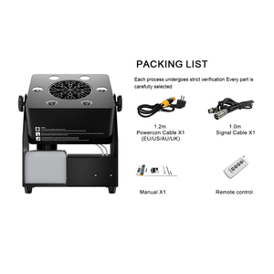 Shehds 90W LED RGBW Máy Bong Bóng sân khấu chuyên nghiệp hợp kim nhôm DMX Thiết bị hiệu ứng 512 cho DJ Halloween Tiệc cưới - Product Image 5