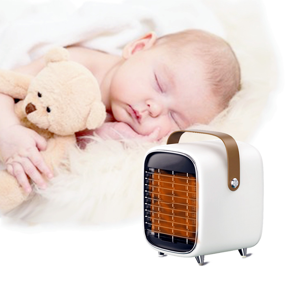 Winter creative Portable Room Electro Heaters Rechargeable Electric PTC Heater Fan With Smart Gift