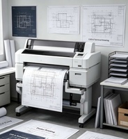 Equipo Usado T3280 Impresora de Inyección de Tinta de Formato Grande Profesional de Alta Velocidad para Salida CAD/GIS