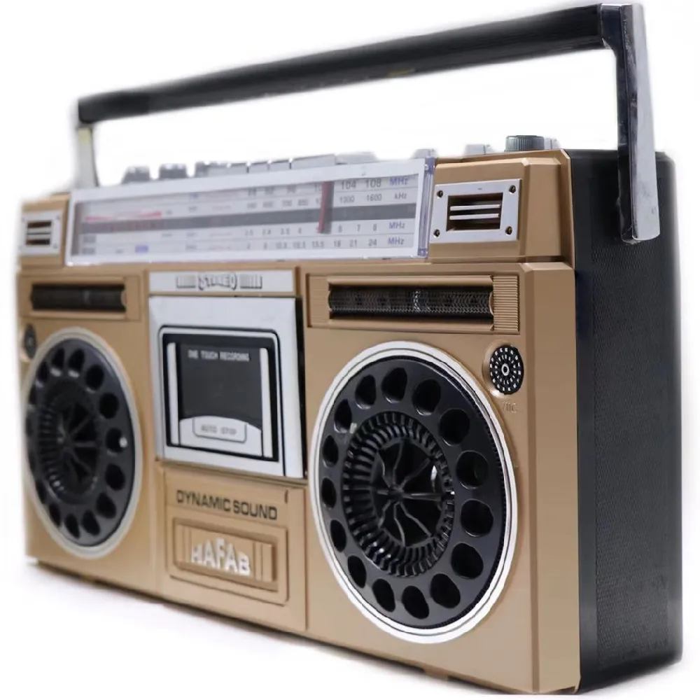 Home Used Popular classic big cassette recorder player with FM/AM/SW Radio and USB/SD function with blueconnect