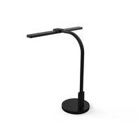 Lampe de bureau LED à spectre complet, CRI 95 élevé, prévient la myopie, lampe de lecture avec fonction minuterie, pliable et réglable