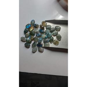 Sculpture naturelle en labradorite, sculpture en labradorite polie 10x14mm, pierre précieuse en vrac, sculpture de pierre précieuse naturelle - Product Image 4