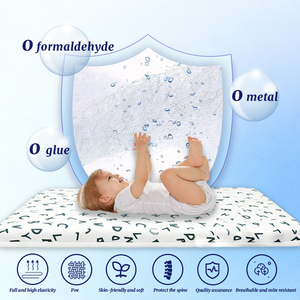 Colchón Skylee 4D de Alta Resiliencia, Ecológico, Resistente al Agua, Refrigerante, Desmontable, Lavable, Transpirable, de 5 cm, con Funda Lavable - Product Image 5