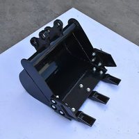 Bucket Excavator Standar, Bucket Penggali, Aksesoris Excavator, Bucket Custom untuk Excavator Mini dan Besar